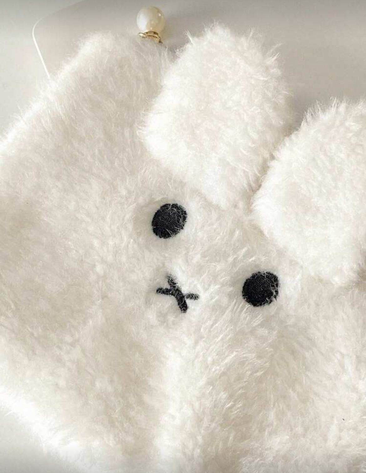 Miffy Fluffy Plush Pouch Makeup Bag