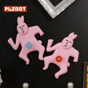 My Friend Pink Rabbit Abstract Mini Series Blind Box