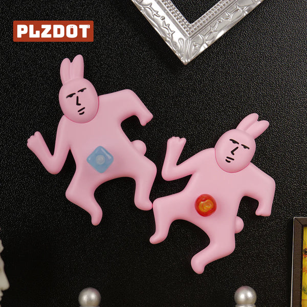 My Friend Pink Rabbit Abstract Mini Series Blind Box
