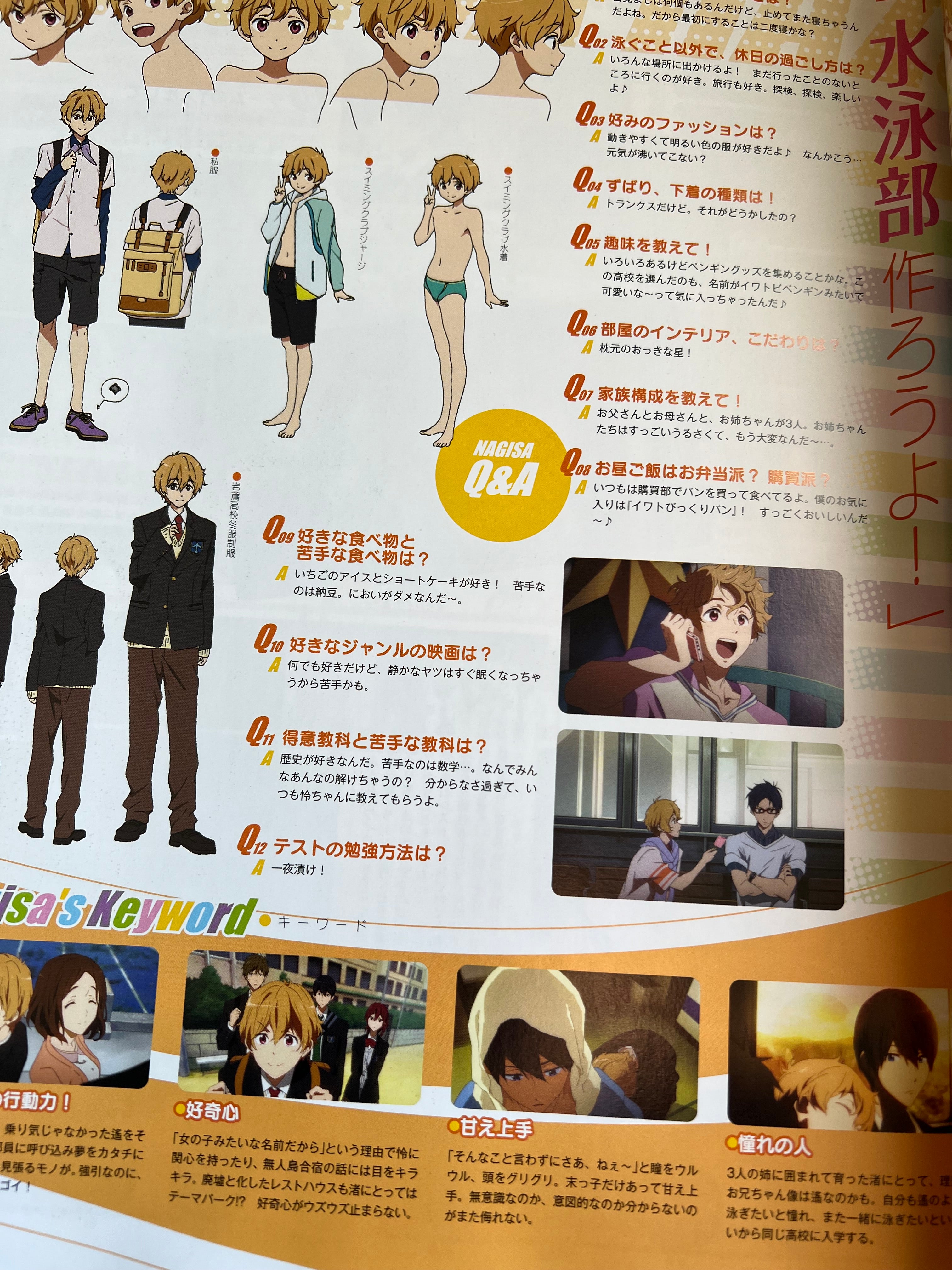 Free! Anime Artbook