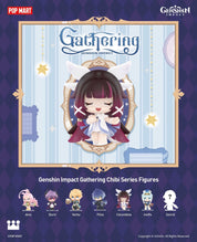 Popmart X Genshin Impact The Adventure Continues Gathering Chibis Figure Blind Box