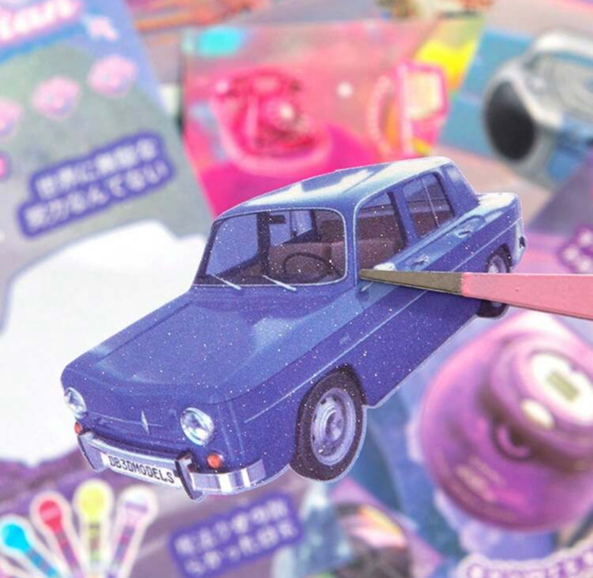 A5 Japanese Retro Style 90s Y2K Anime and Electronics Sticker book 800+ stickers/book