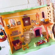 Spacetoon: Hamtaro’s House Replica with 2 Hamsters