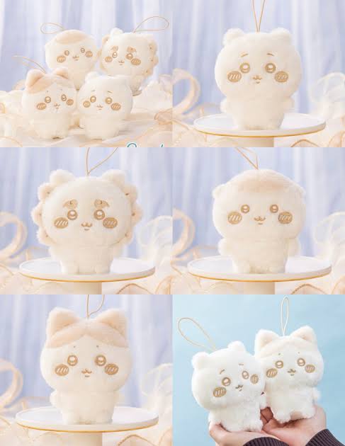 Chiikawa Milk Latte Plush Keychain JP Exclusive Vol.1