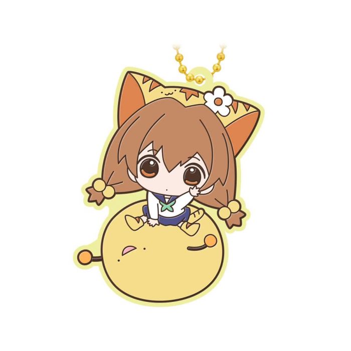 Digi Charat Official Rubber Mascot Keychain Gashapon JP Koge Donbo Kamichama Karin