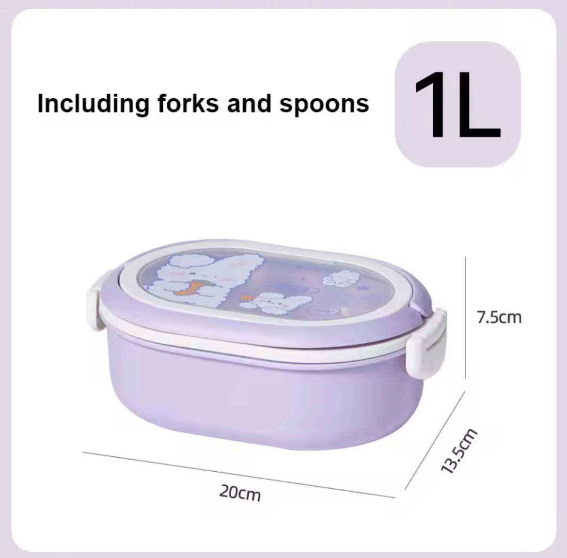 Kawaii Bunny Lunch Box