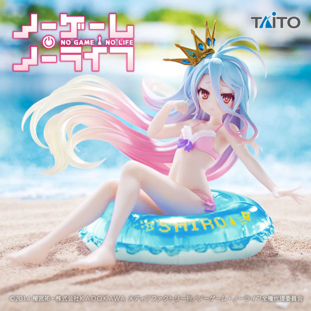 No game no life Shiro Aquafloat Figure by SEGA