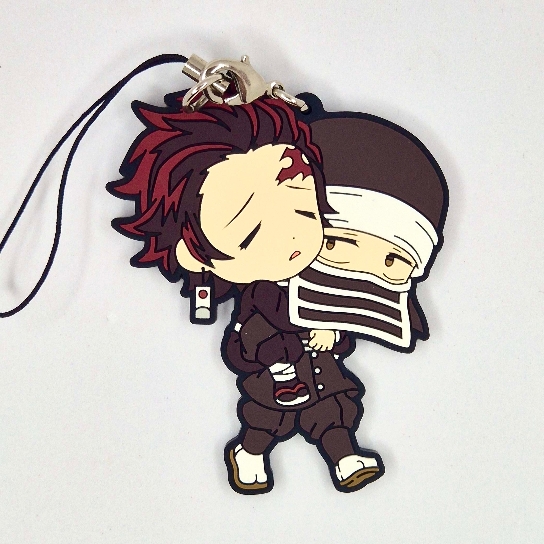 Demon Slayer Official Tanjiro Rubber Keychain