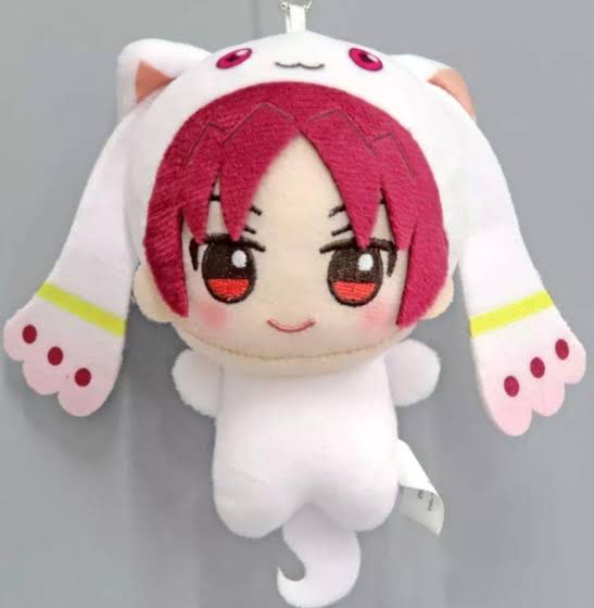 Puella Magi Madoka Magica Chibigurumi Kyubey Ver Costume Sayaka Plush Doll