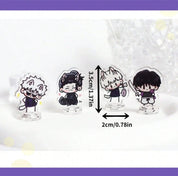 Jujutsu Kaisen Silly Mini Acrylic Ha Ha Stands