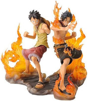 NO BOX One Piece Luffy and Ace DX Brotherhood Figure Set of 2 By Bandai JP