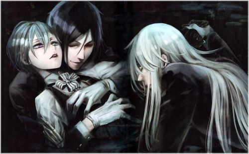 Black Butler: Official Artbook 2 (4 Damaged pages)