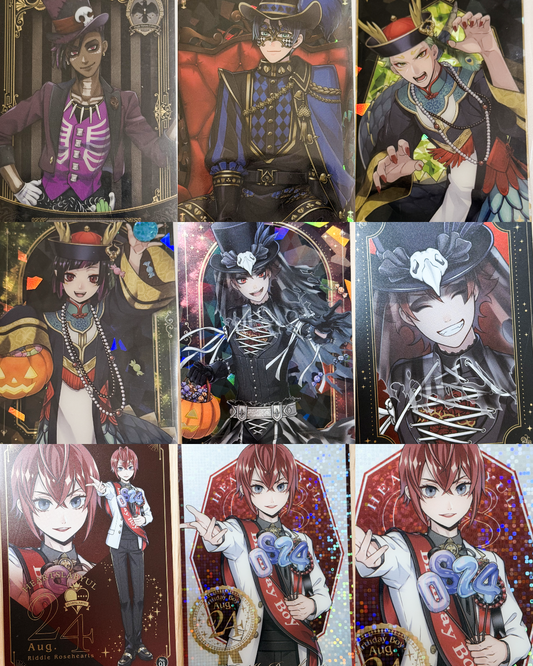 Twisted Wonderland Official Collector Collector Cards JP 2