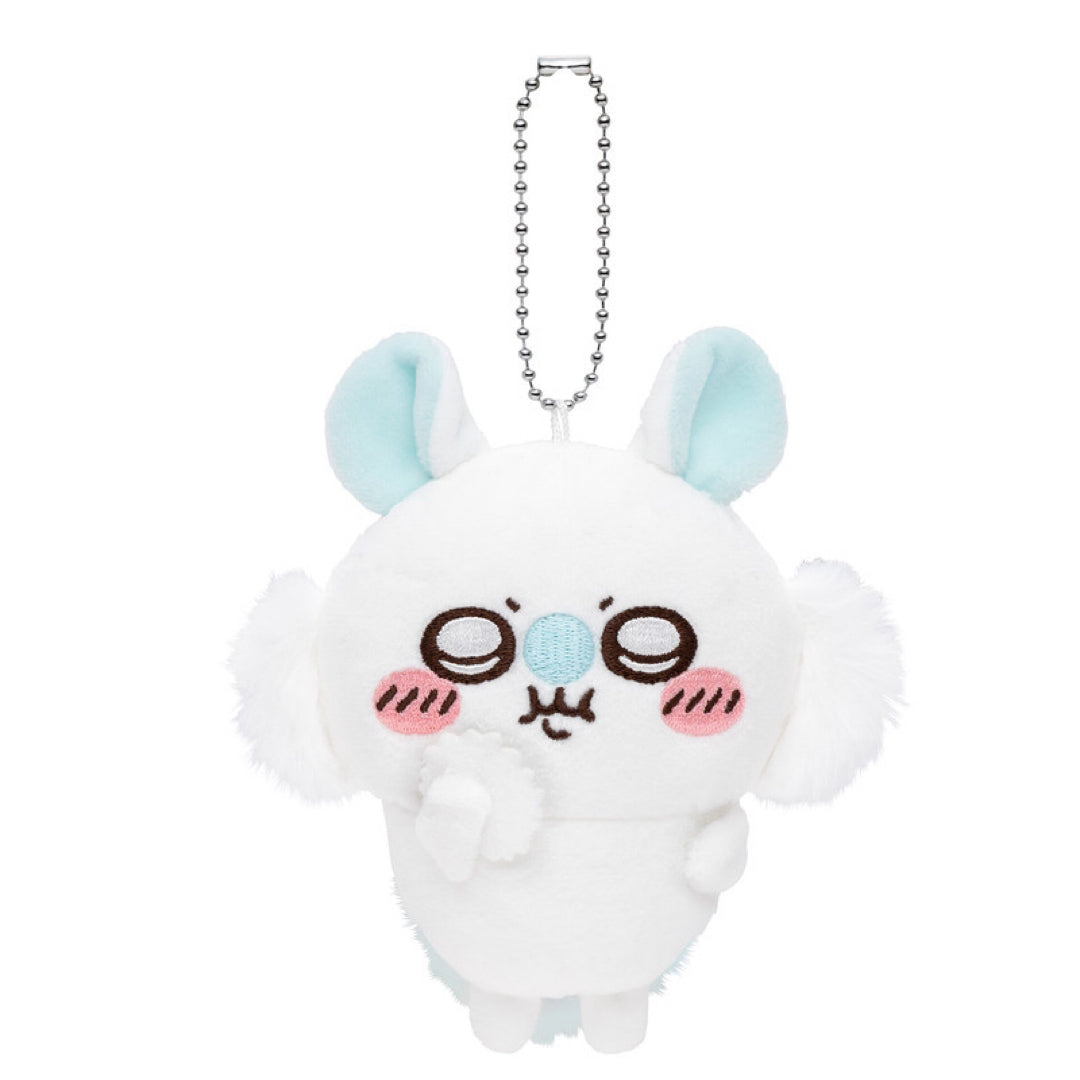 Chiikawa Momonga Eating Plush Keychain JP Ichiban Kuji