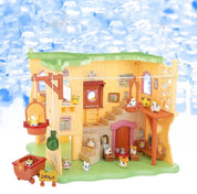 Spacetoon: Hamtaro’s House Replica with 2 Hamsters