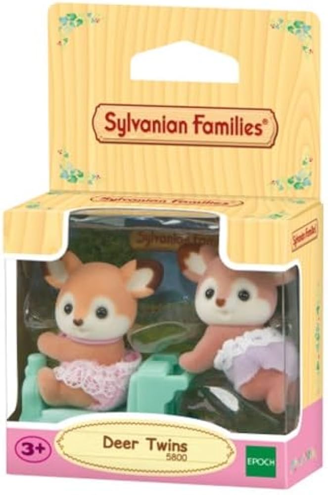 Sylvanian Families Deer Cats Twins Cub Babies Set Calico Critters