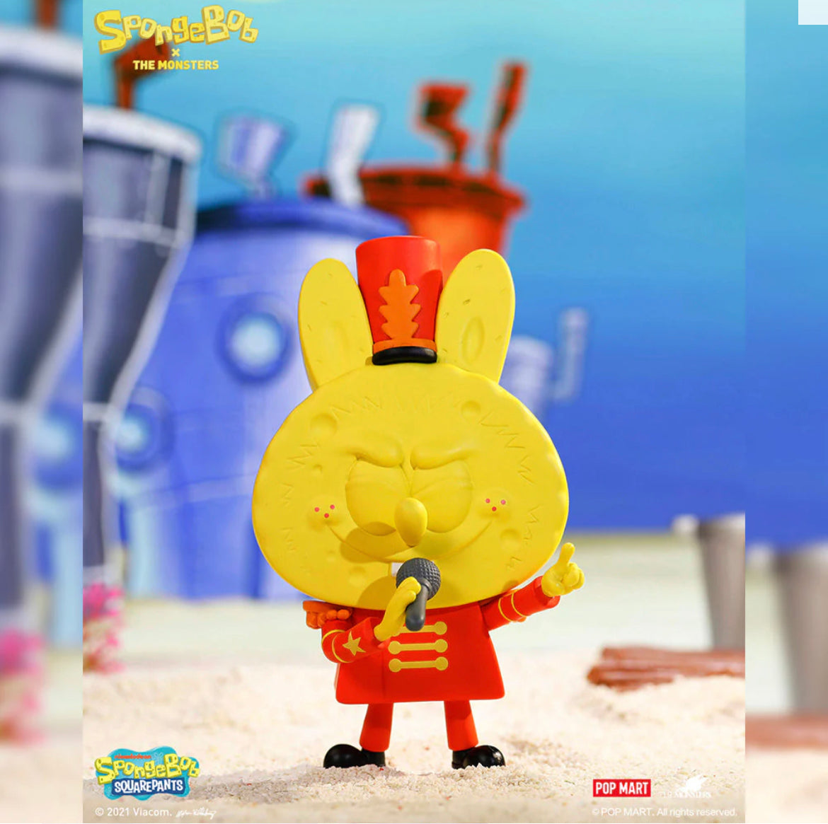 The Monsters x SpongeBob Blind Box Series by Kasing Lung x POP MART