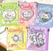 Candy My Fave Transparent Keychain Badge Photocard Holder Charm