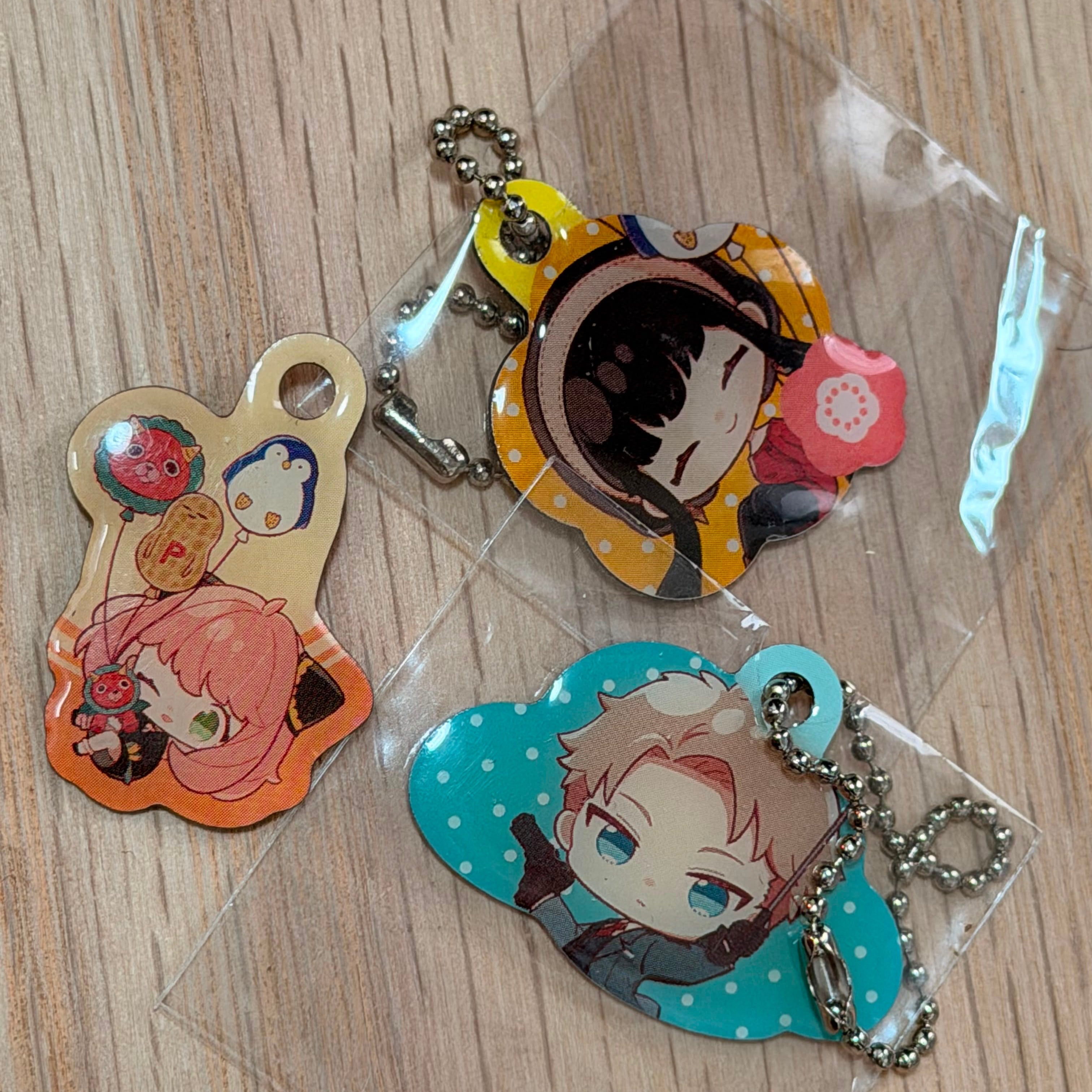 Spy x Family chibi acrylic keychains