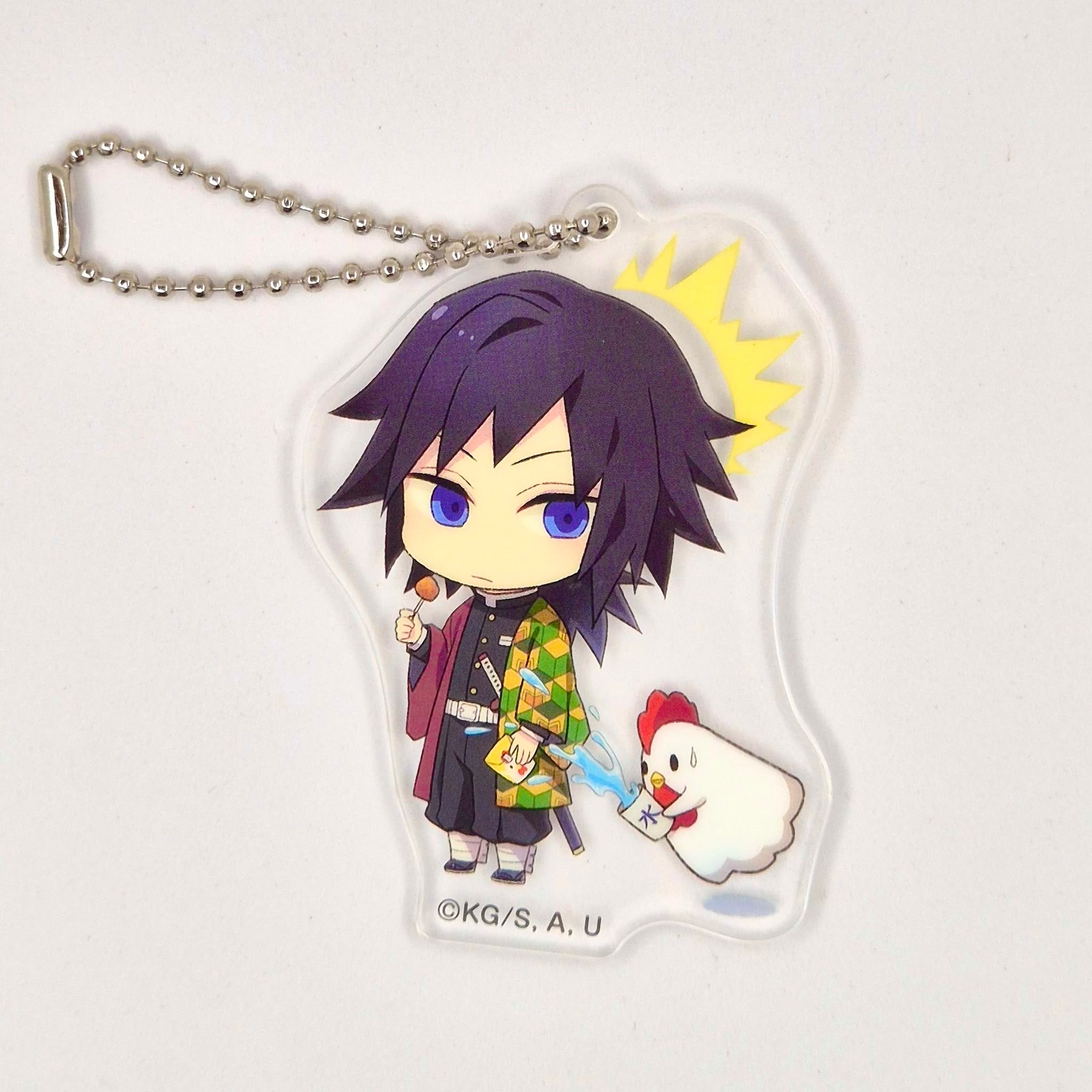 Demon Slayer Official Tomioka Giyu acrylic keychain