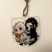 Bungo Stray Dogs Atsushi & Akutagawa Dazai acrylic keychain JP