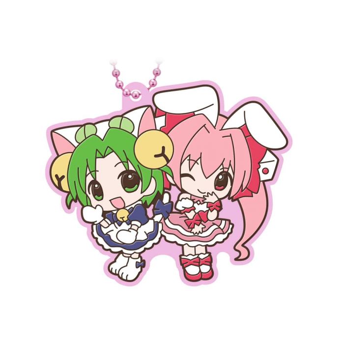 Digi Charat Official Rubber Mascot Keychain Gashapon JP Koge Donbo Kamichama Karin