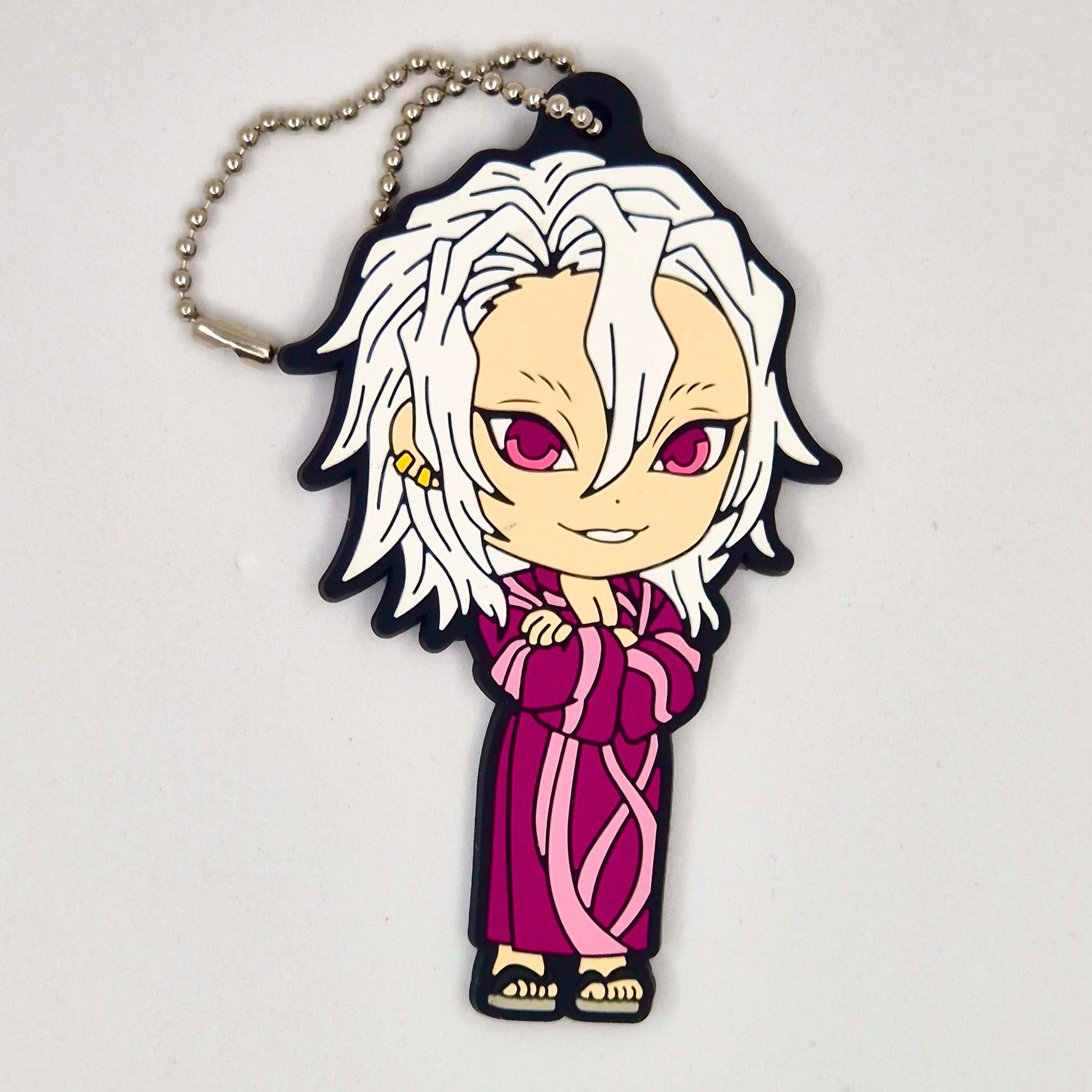 Demon Slayer Uzui Tengen rubber keychain