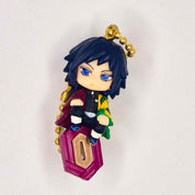 Demon Slayer Tomioka Giyu mini figurine keychain by Bandai