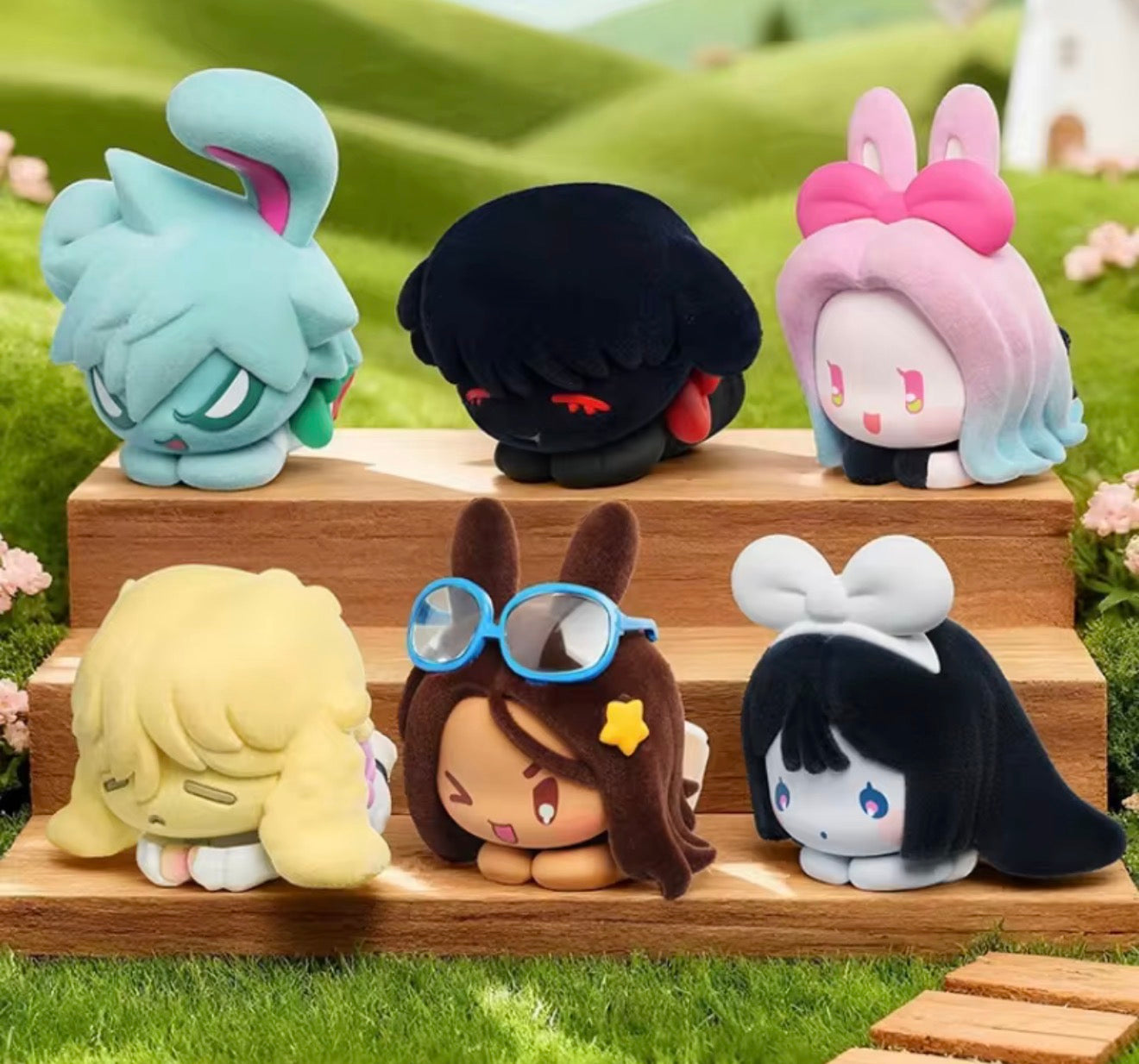 Alien Stage Rabbit Series Fluffy Sleeping Figure Blind Box