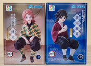 Demon Slayer Giyu And Sabito Child Version Chokonose Figure Set by Bandai