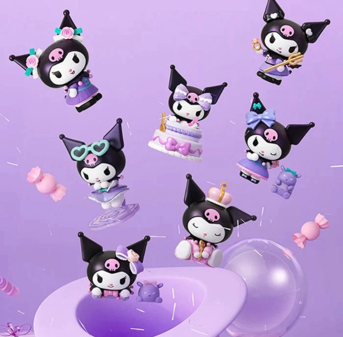 Sanrio: Kuromi Party Blind Box Figures