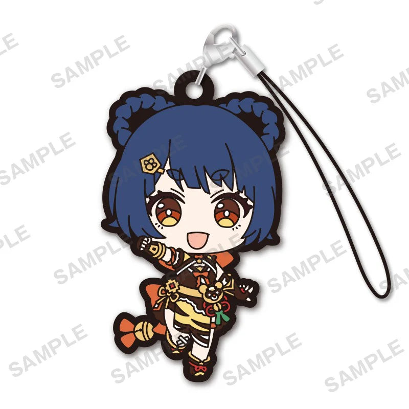 Genshin Impact Official Rubber Keychain Mascot Gashapon Strap Vol.4