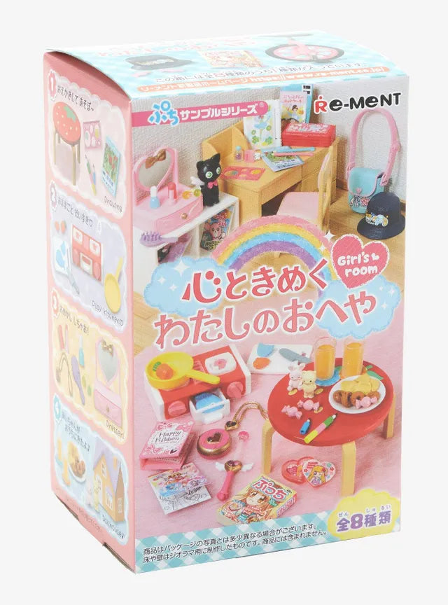 90s Girls Shoujo Room Re-ment Complete set