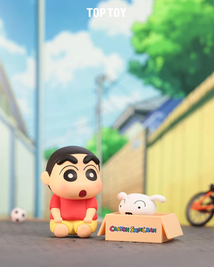 Original TOPTOY ShinChan Shiro's Daily Life Series Blind Box Shin Chan