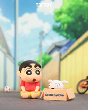 Original TOPTOY ShinChan Shiro's Daily Life Series Blind Box Shin Chan