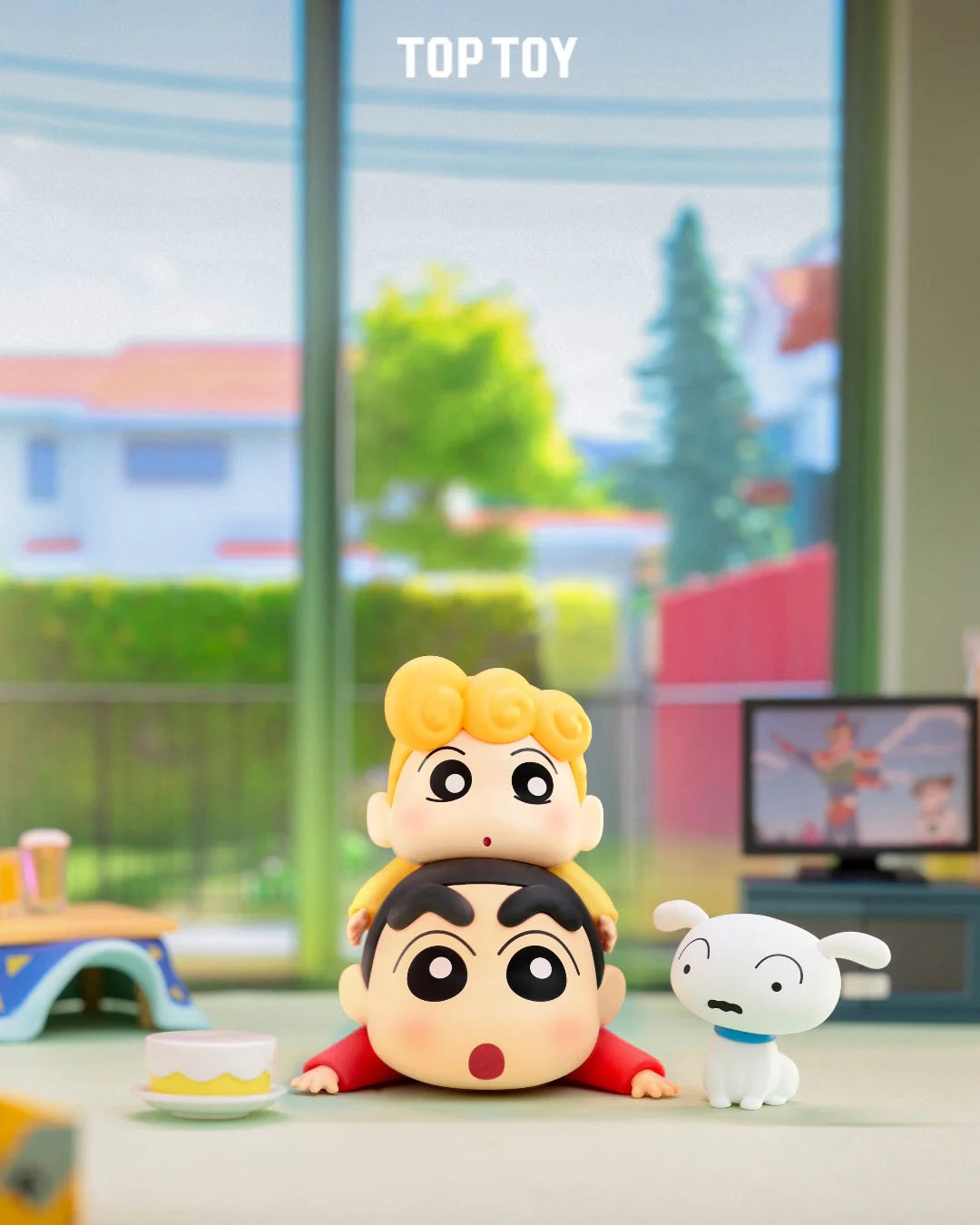Original TOPTOY ShinChan Shiro's Daily Life Series Blind Box Shin Chan