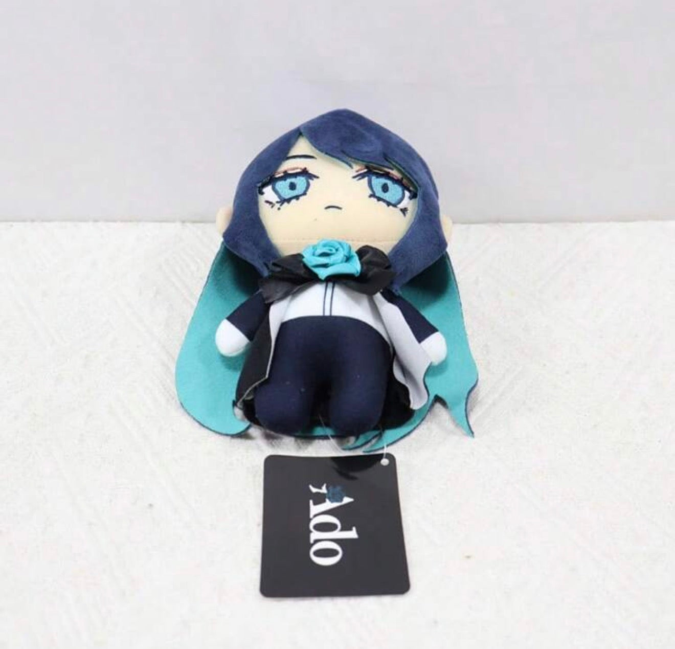 Ado Blue Rose Plush Doll