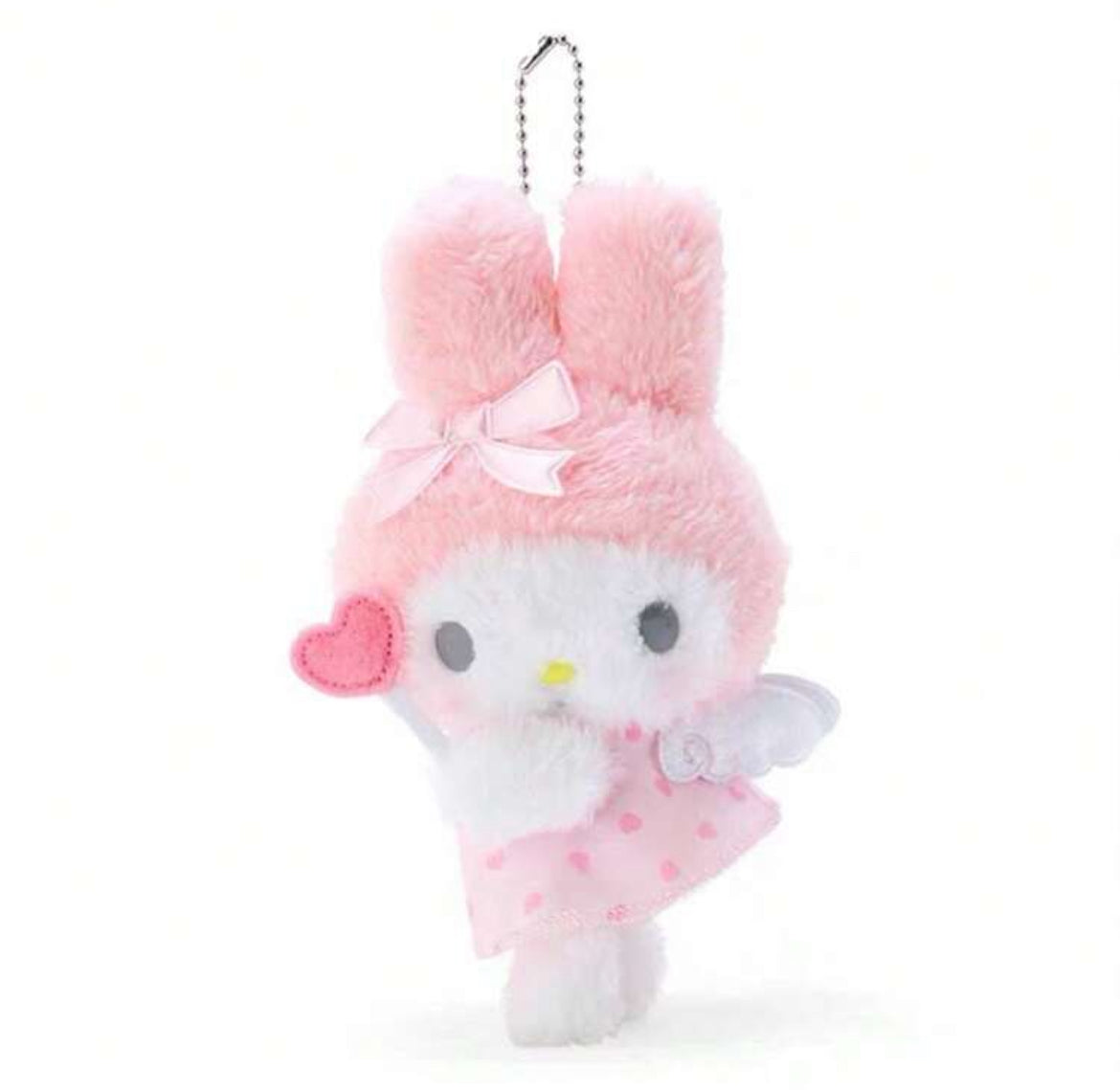 Sanrio Pink Dreaming Angel Cupid Plush keychains