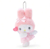 Sanrio Pink Dreaming Angel Cupid Plush keychains