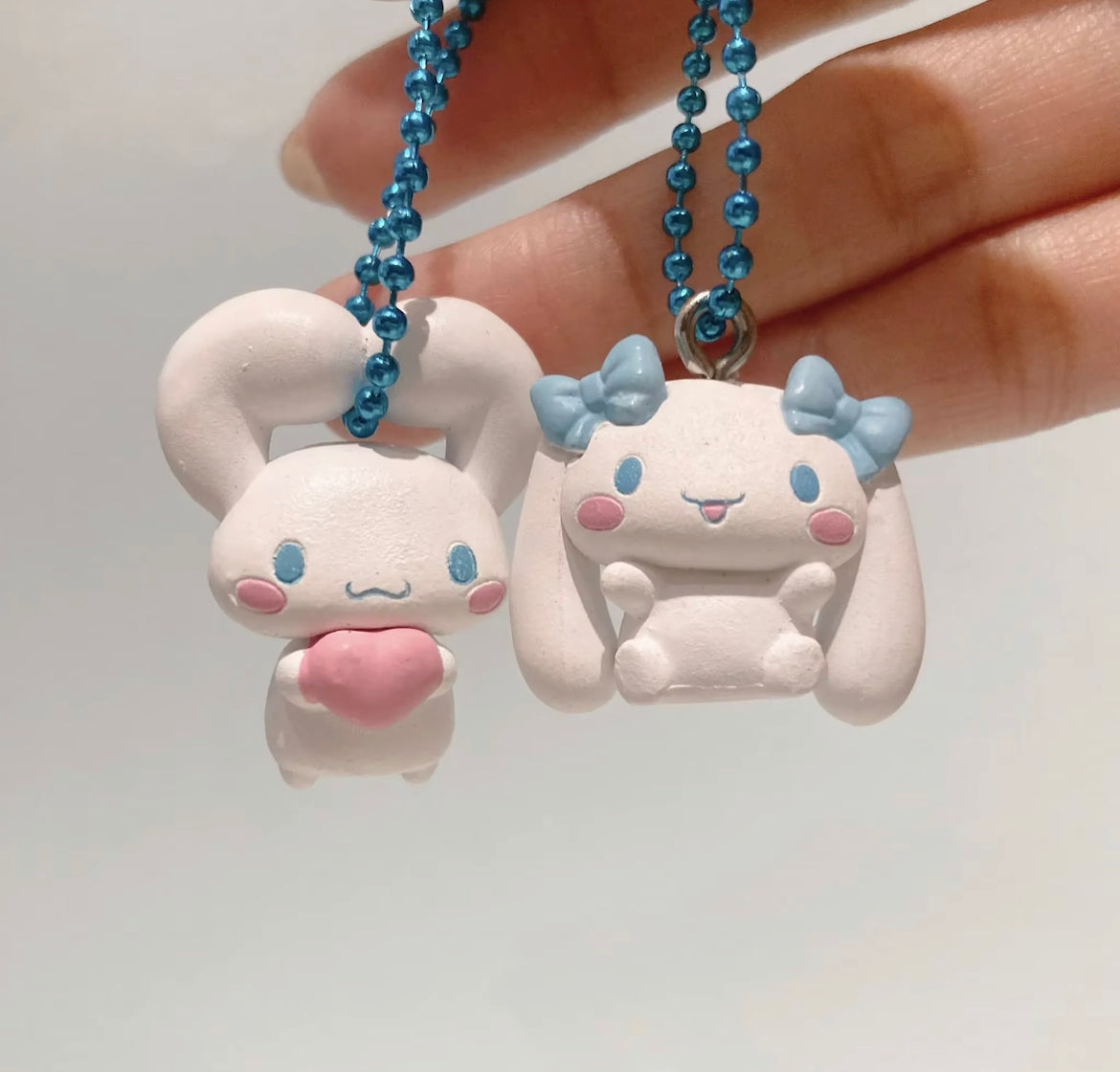 Sanrio Cinnamoroll Mini figure Keychain Gacha by Bandai
