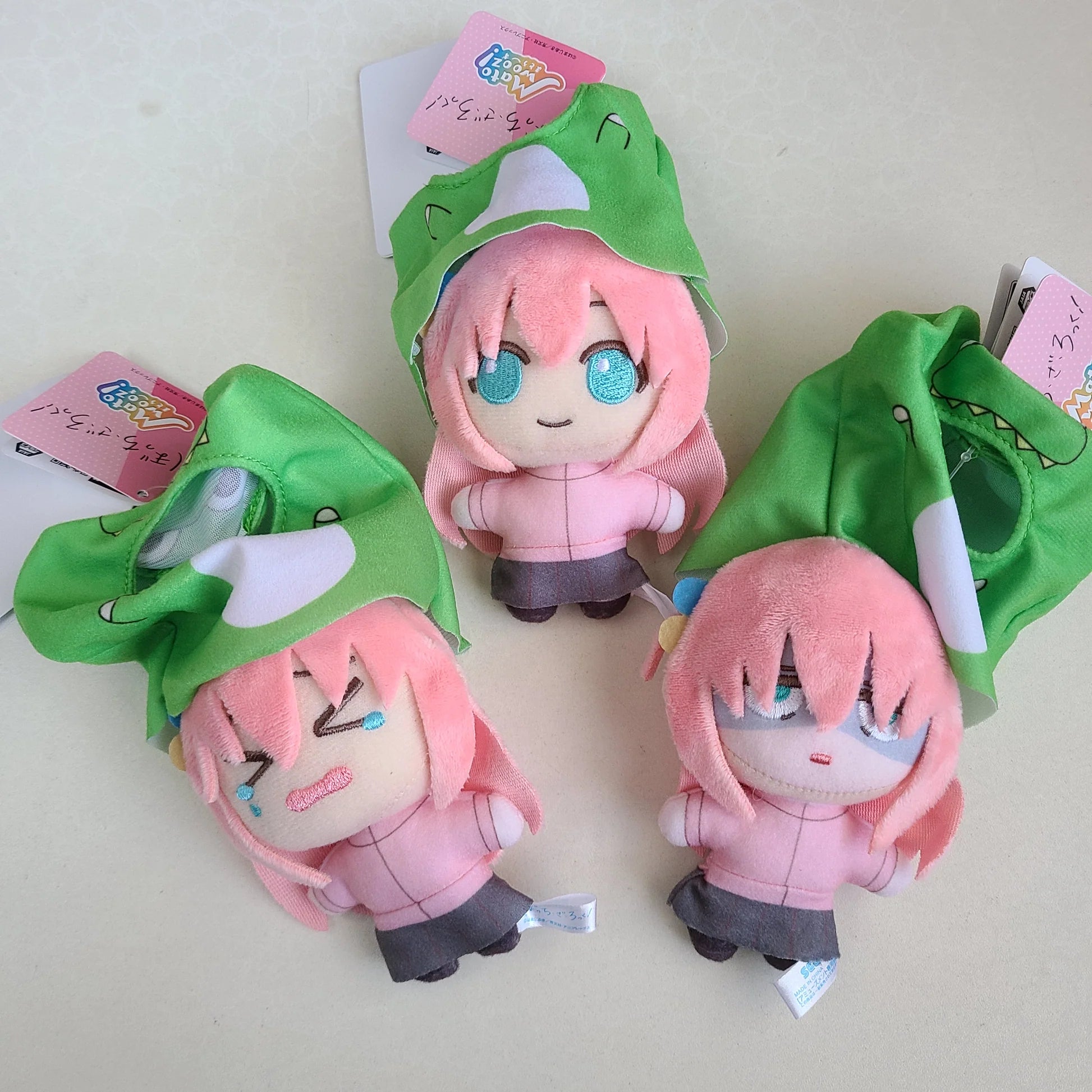 Bocchi The Rock Official Bocchi Plush Keychains by SEGA