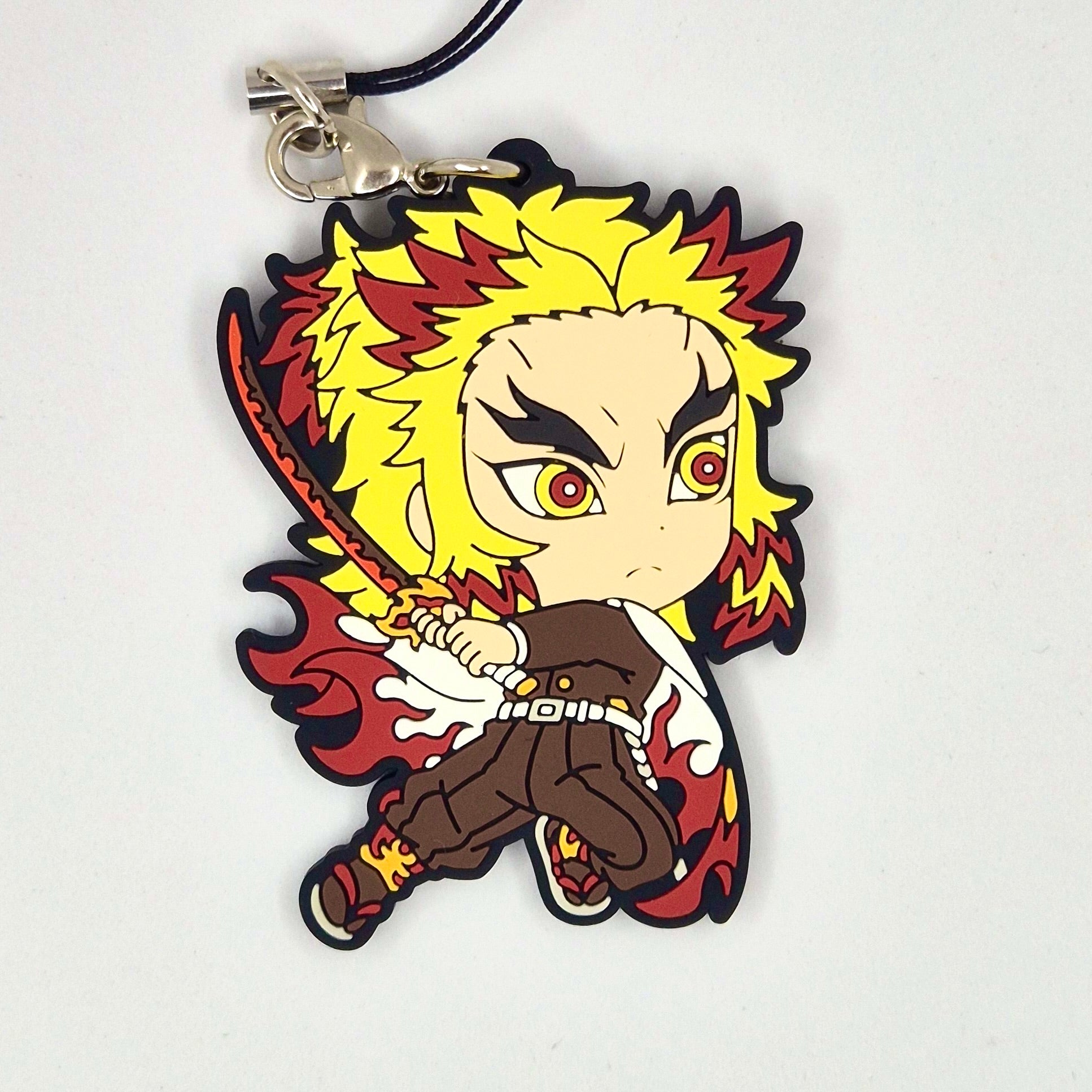 Demon Slayer Official Rengoku Rubber Keychain
