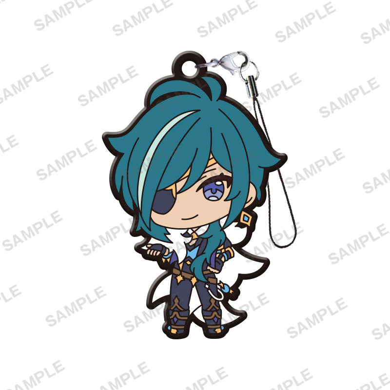 Genshin Impact Official Rubber Keychain Mascot Gashapon Strap Vol.1