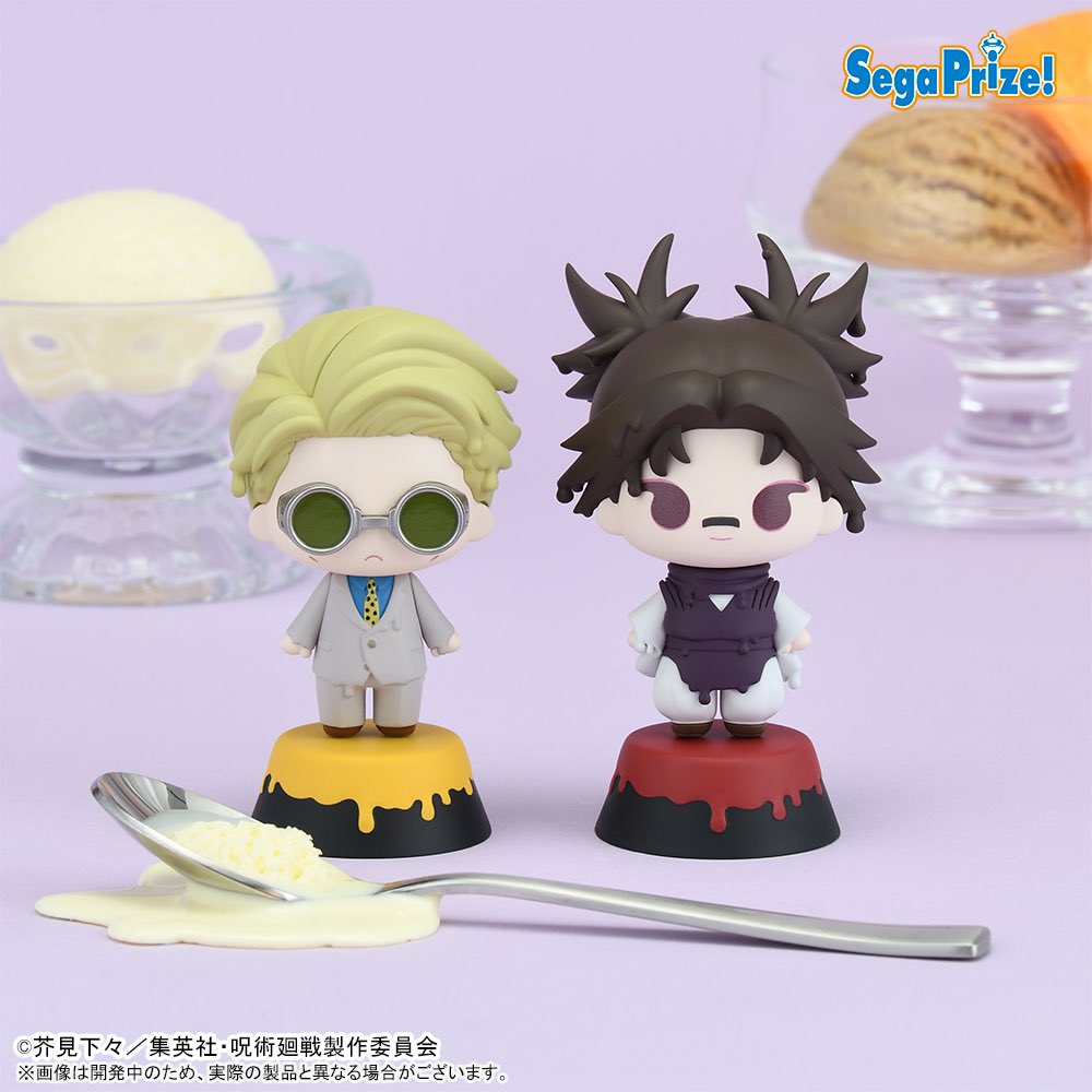 Jujutsu Kaisen Tiny Melties Nanami and Choso Figures by SEGA