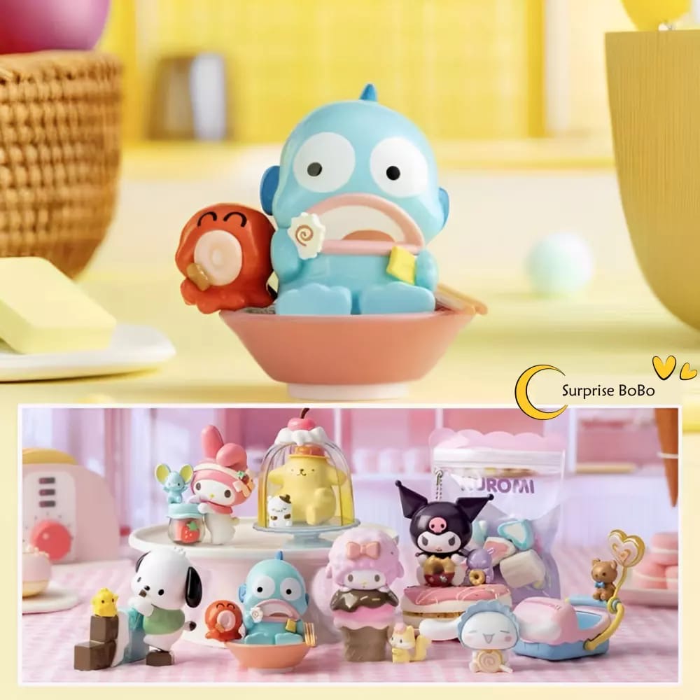 Sanrio Colorful Food Blind Box Figures by Miniso