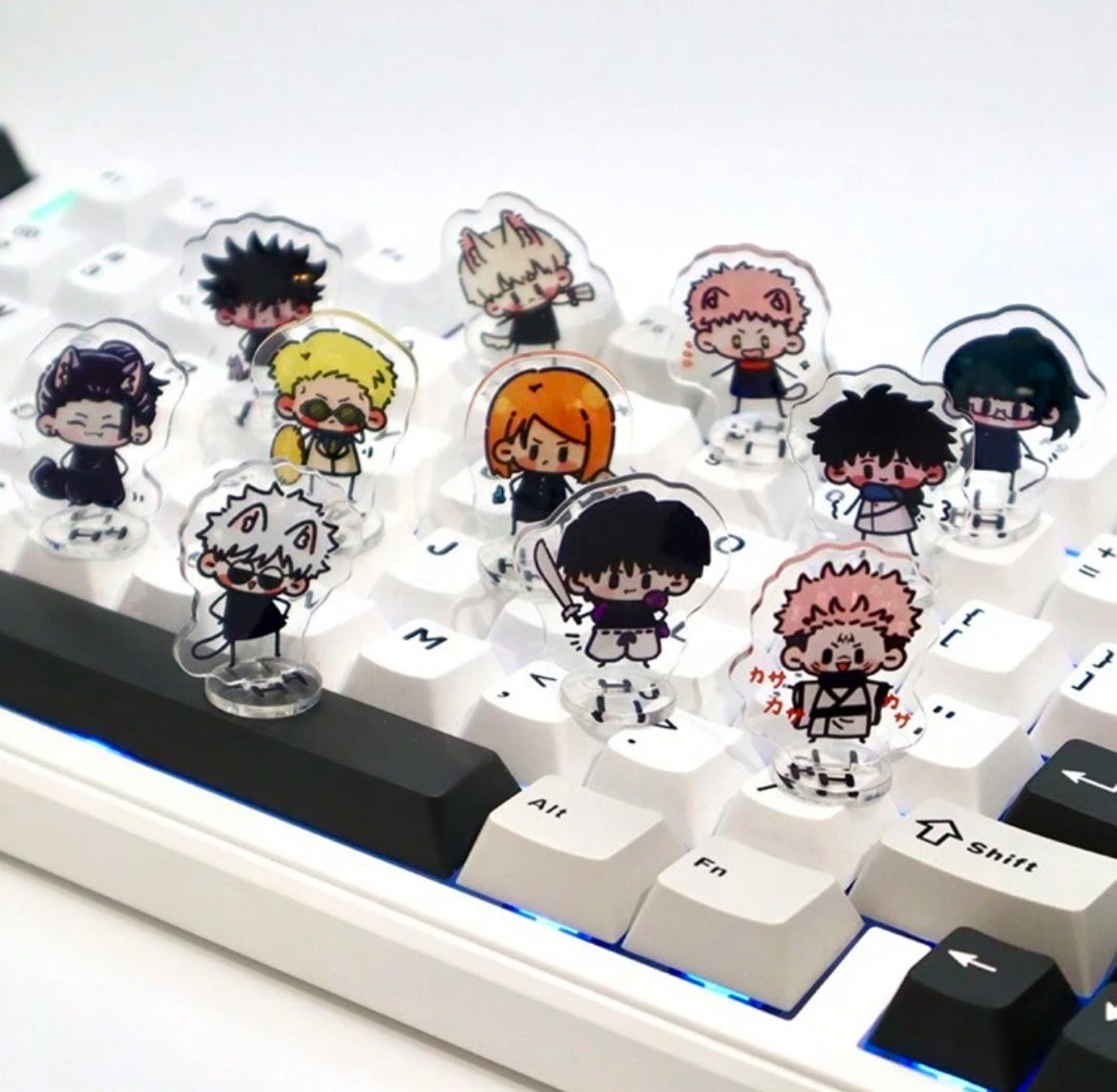 Jujutsu Kaisen Silly Mini Acrylic Ha Ha Stands