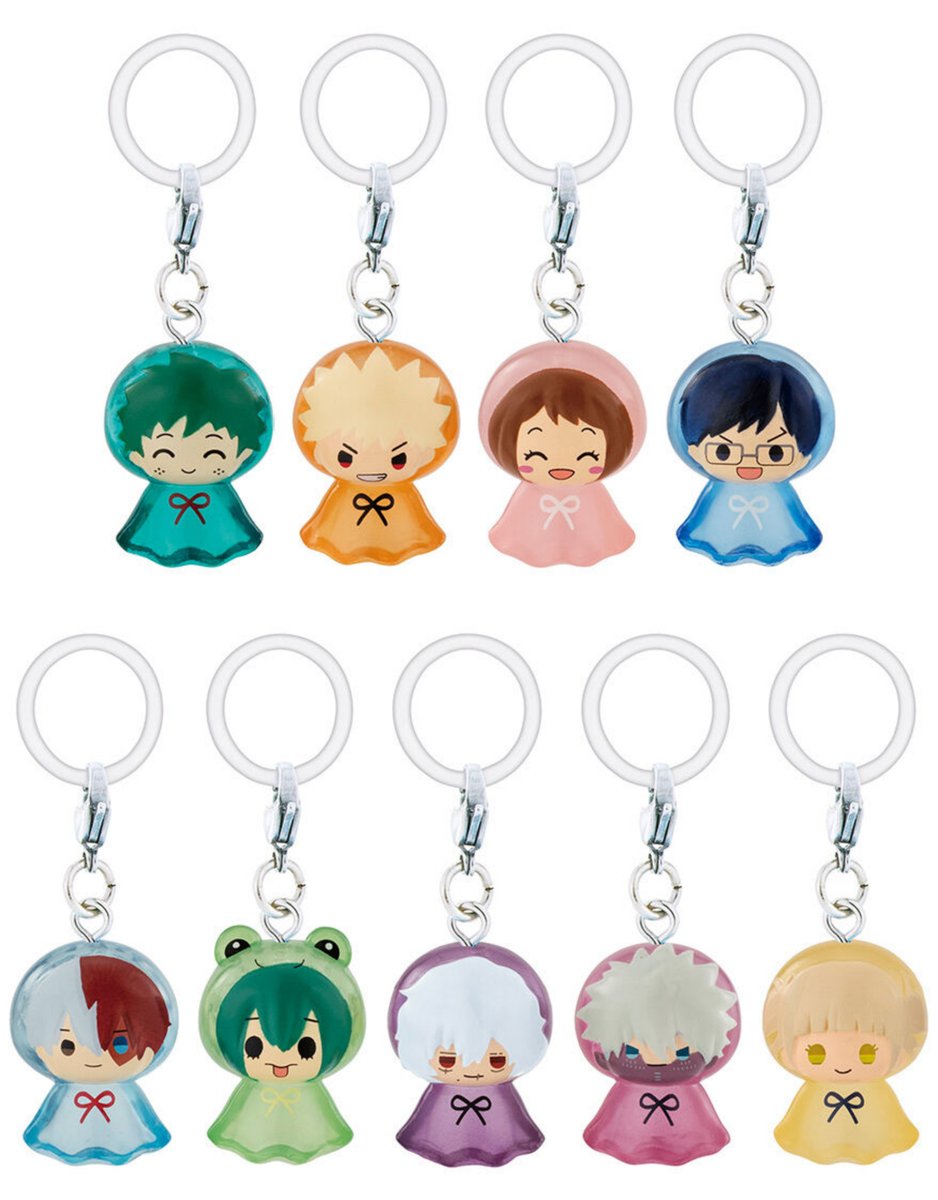 My Hero Academia Sign Accessory Marker Raincoat Gashapon Mini Figure