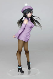Rascal Does Not Dream of Bunny Girl Senpai Mai Sakurajima Knit One-Piece Coreful Figure by Taito
