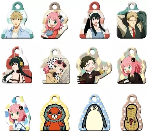 Spy x Family Mini Metal Mascot Keychain