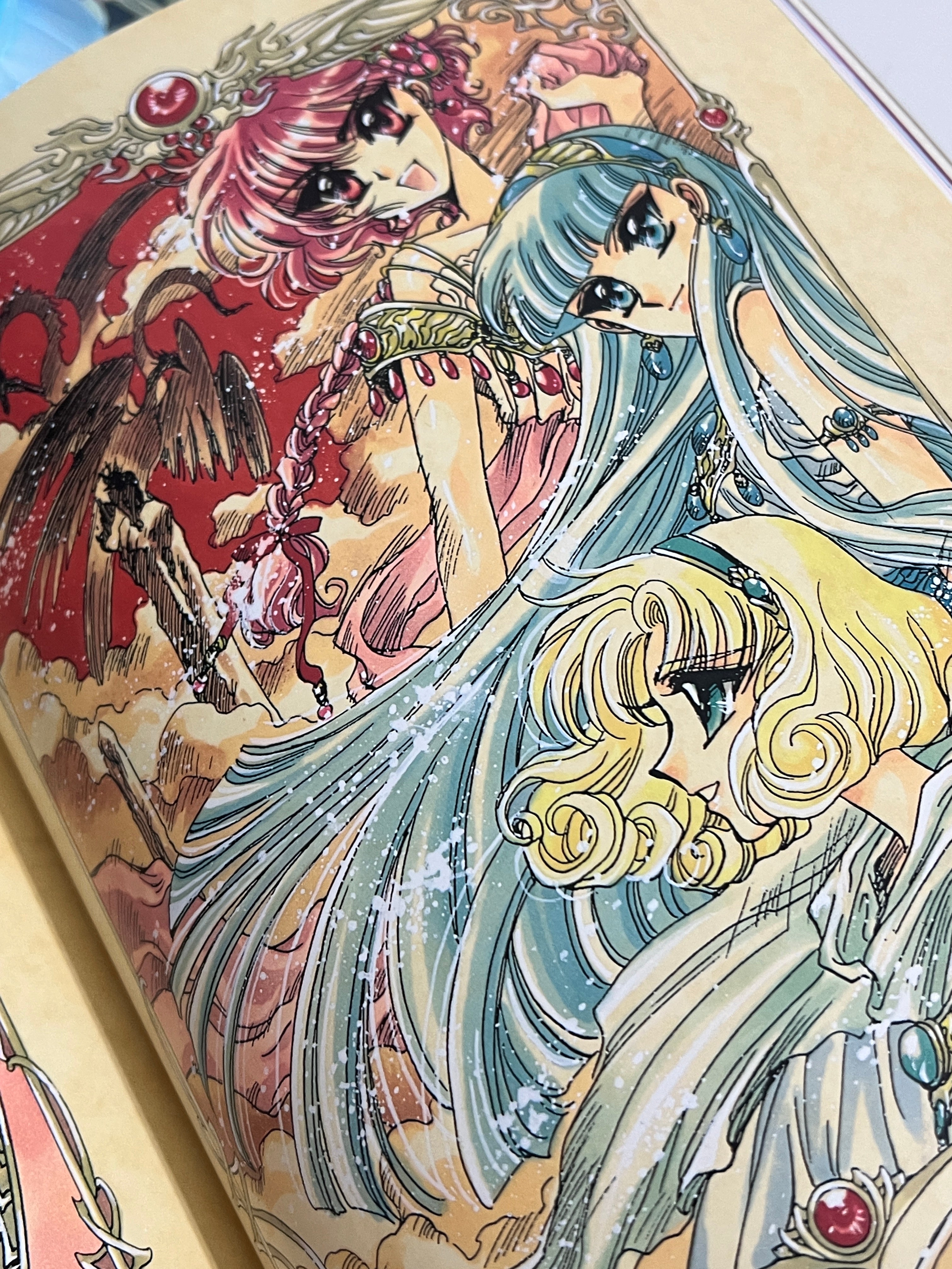 The Art of Magic Knight Rayearth Illustration Collections by CLAMP Hardcover JP (RARE)